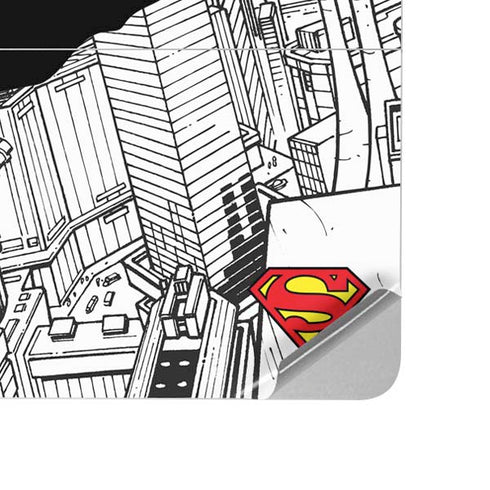 DC Comics Superman Super Speed Flying Over City Surface Laptop Studio Skin